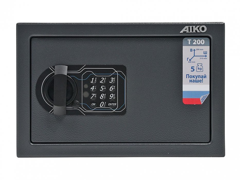 Офисный сейф AIKO Т 200 EL - вид 3